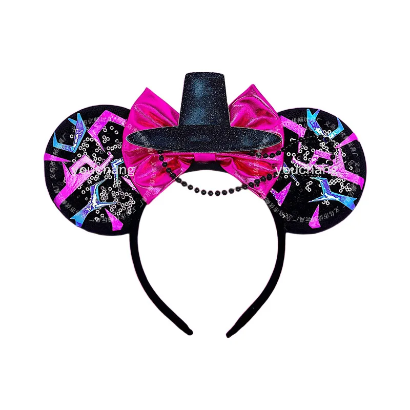 Kpop شيطان هنتر هيرباند اكسسوارات Kawaii جديد الإبداعية القوس هيرباند هدية عيد الميلاد