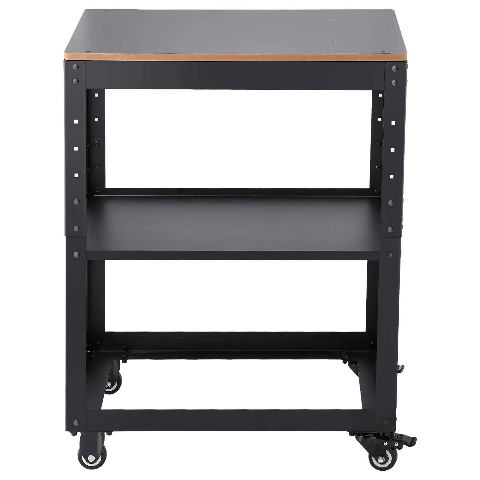 SucceBuy Supporto per pialla con spessore 100 libbre Carico pesante Altezza regolabile a 3 marce, rotelle mobili e spazio di archiviazione per l'uso di strumenti per piallatrice