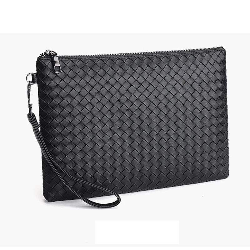 กระเป๋าคลัทช์ผู้ชายแบรนด์หรู หนัง PU คุณภาพสูง กระเป๋าใส่เงินสำหรับใช้ในชีวิตประจำวัน กระเป๋าใส่พาสปอร์ตและบัตรสำหรับผู้ชาย กระเป๋าใส่โทรศัพท์มือถือ