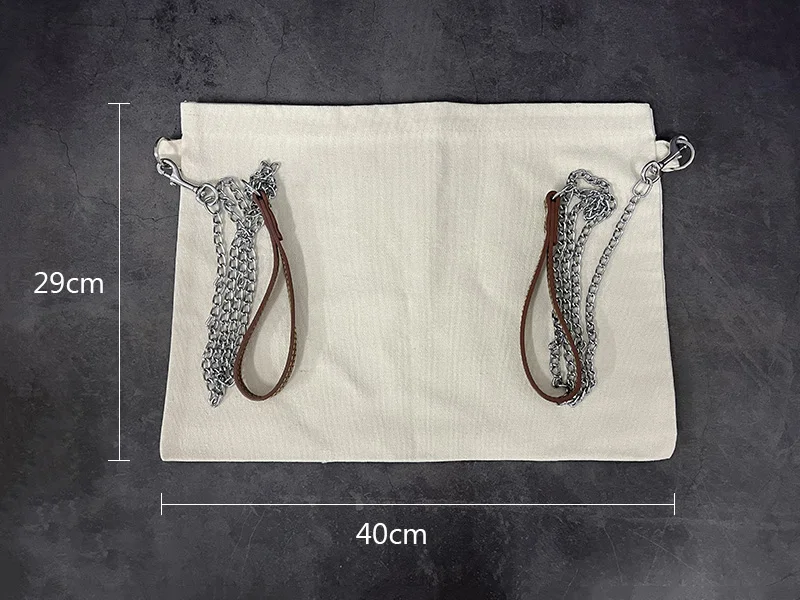 Bolsa de lona interactiva para trucos de Magia, accesorios para trucos de Ilusión de escenario de mago, mentalismo de comedia, efecto de Escape de dedo, Magia