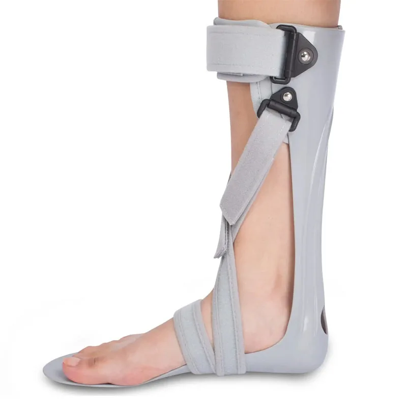 Adjustable Afo Foot Drop Brace Splint Ankle Foot Orthosis Walking with Shoes or Sleeping for Stroke Hemiplegia