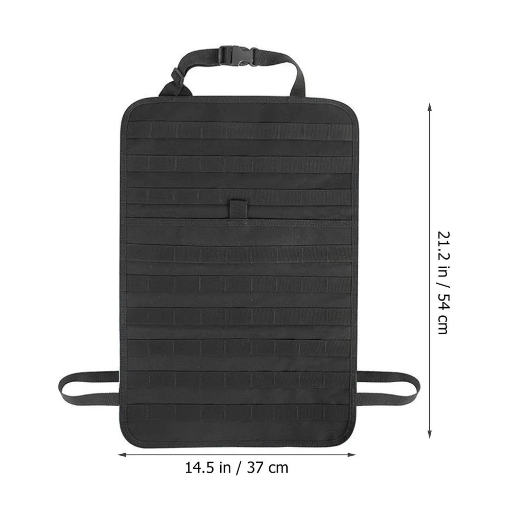 Car Seat Storage Bag – Back Seat Organizer with Multiple Pockets for Bottles, Keys, Phones, Clutter-Free Car Interior