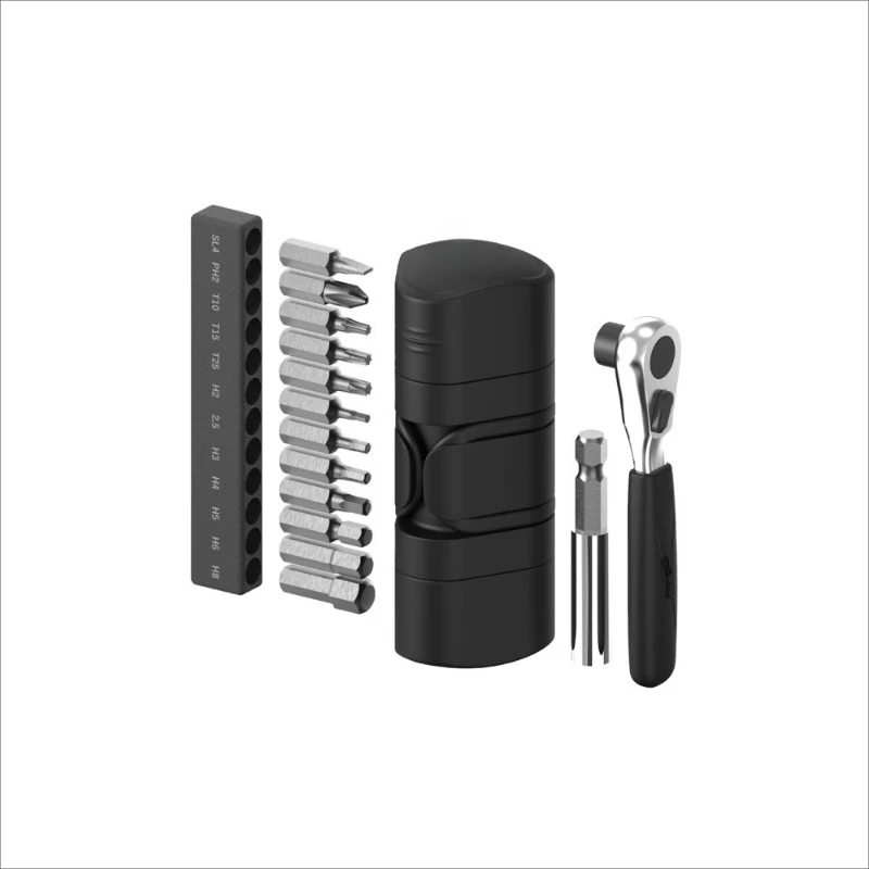 

Bicycle repair kit Cycling tire repair wrench set Portable ratchet sleeve set
