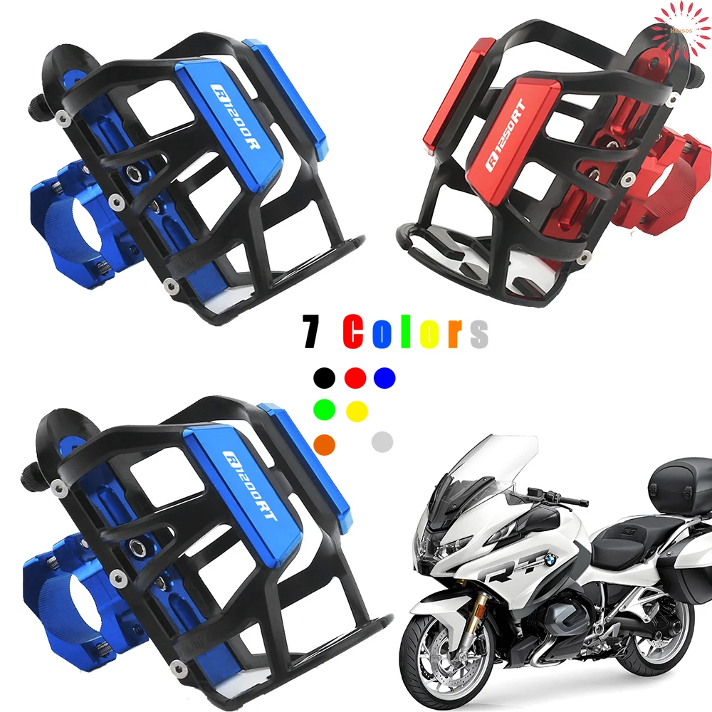 

For BMW R1200R R1200RT 1200 RT Motorcycle Accessories Beverage Water Bottle Drink Cup Holder Bracket Mount CNC Kettle Holder