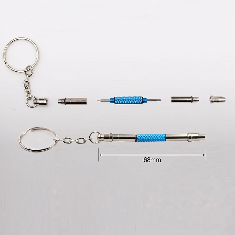 COLOUR_MAX 2Pcs Multi-Function 5 in 1 Mini Screwdriver for Glasses Phone Computer Watch Repair