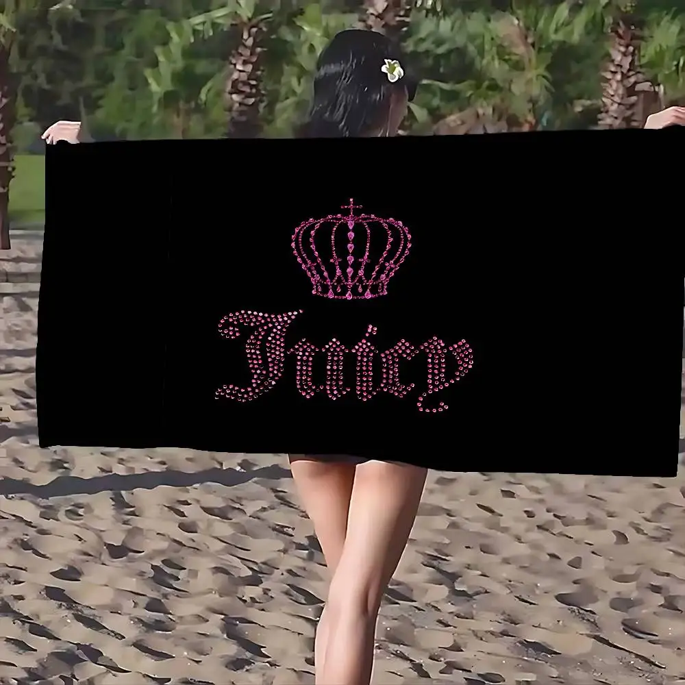 Perfumes J-Juicy C-CoutureS-S Manta de microfibra Toallas de playa de secado rápido Impresión de gran tamaño Manta de toalla de piscina absorbente