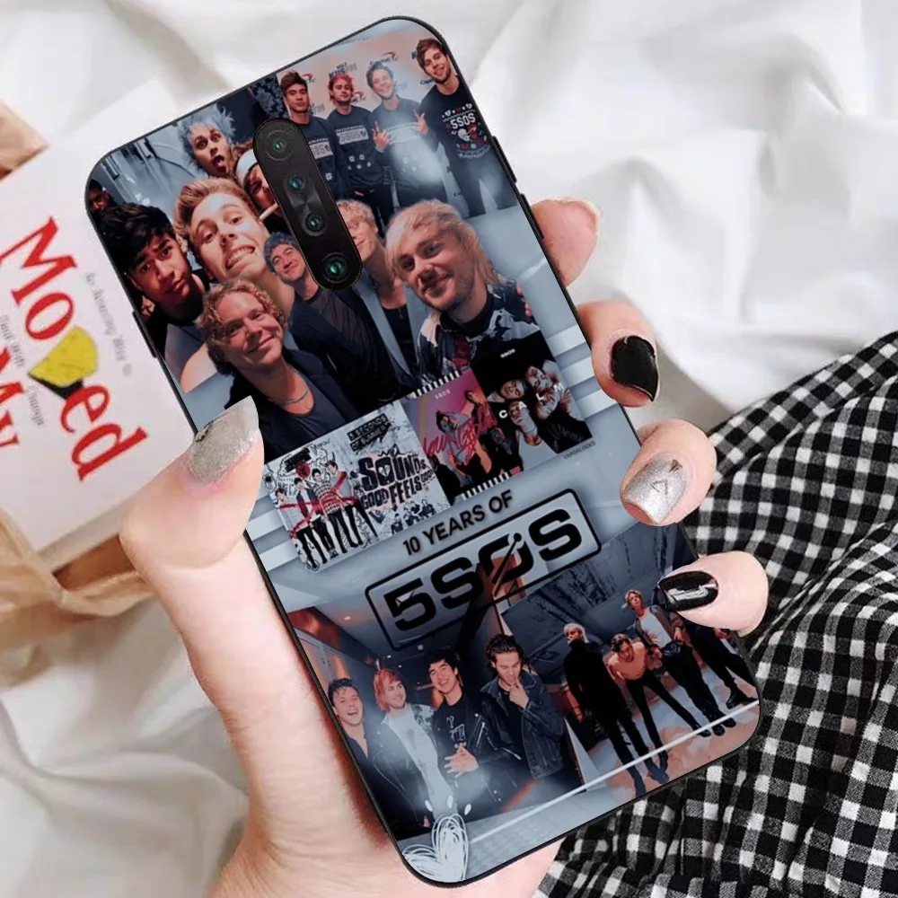 5 S-Seconds of S-Summer Band Phone Case For Redmi 5 6 7 8 9 10 plus pro 6 7 8 9 A GO K20 K30 K40 pro plus F3 Fundas