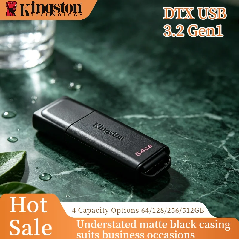 

Kingston DTXG2 Exodia USB 3.2 Flash Drive 512GB 256GB 128GB 64GB Pen Drive U Disk Memory Stick for Laptop PC Pro Unit