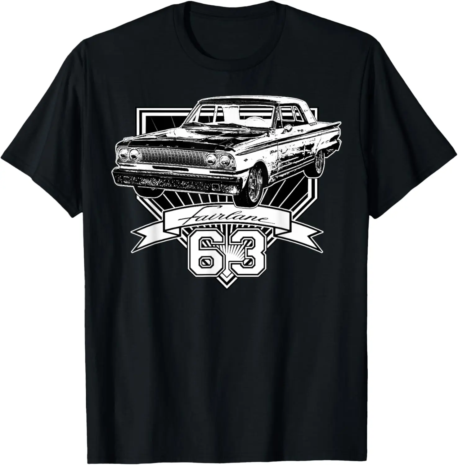 1963 63 fairlane, classic car art T-Shirt