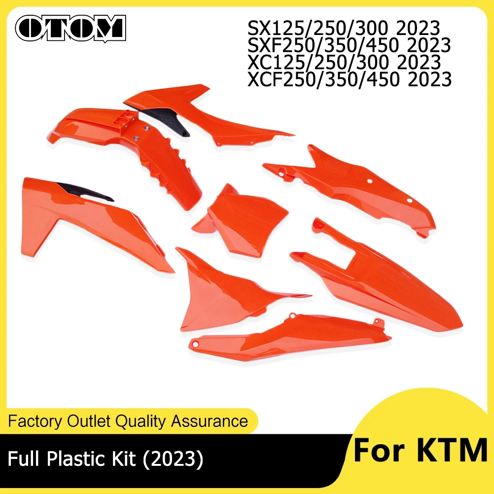 

OTOM Full Plastic Kit 2023 For KTM SX SXF XC-F 125 250 300 350 450 Mudguard Fairing Protector Cover Motorcycle Accessories