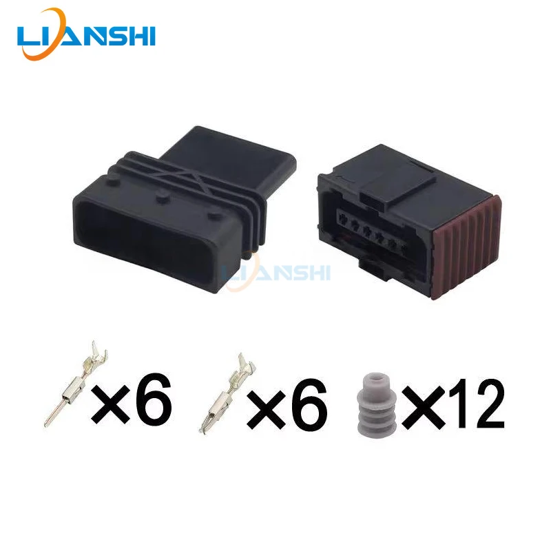 6-929264-2/6-929265-2 is suitable for throttle sensor wiring harness plugs of Volkswagen, Audi, Hyundai, Kia and Buick vehicles