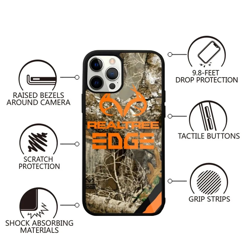 Realtree Real Tree Camo  Phone Case Strong Magnetic For IPhone 16,15,14,13,Pro,Max,Plus,11,12,Mini For Magsafe Wireless Charging