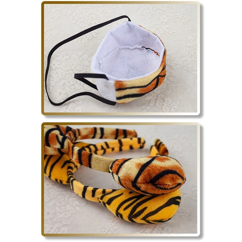 634C Halloween Tygers Costumes for Kids Toddlers Animal Costume Cosplay Accessories