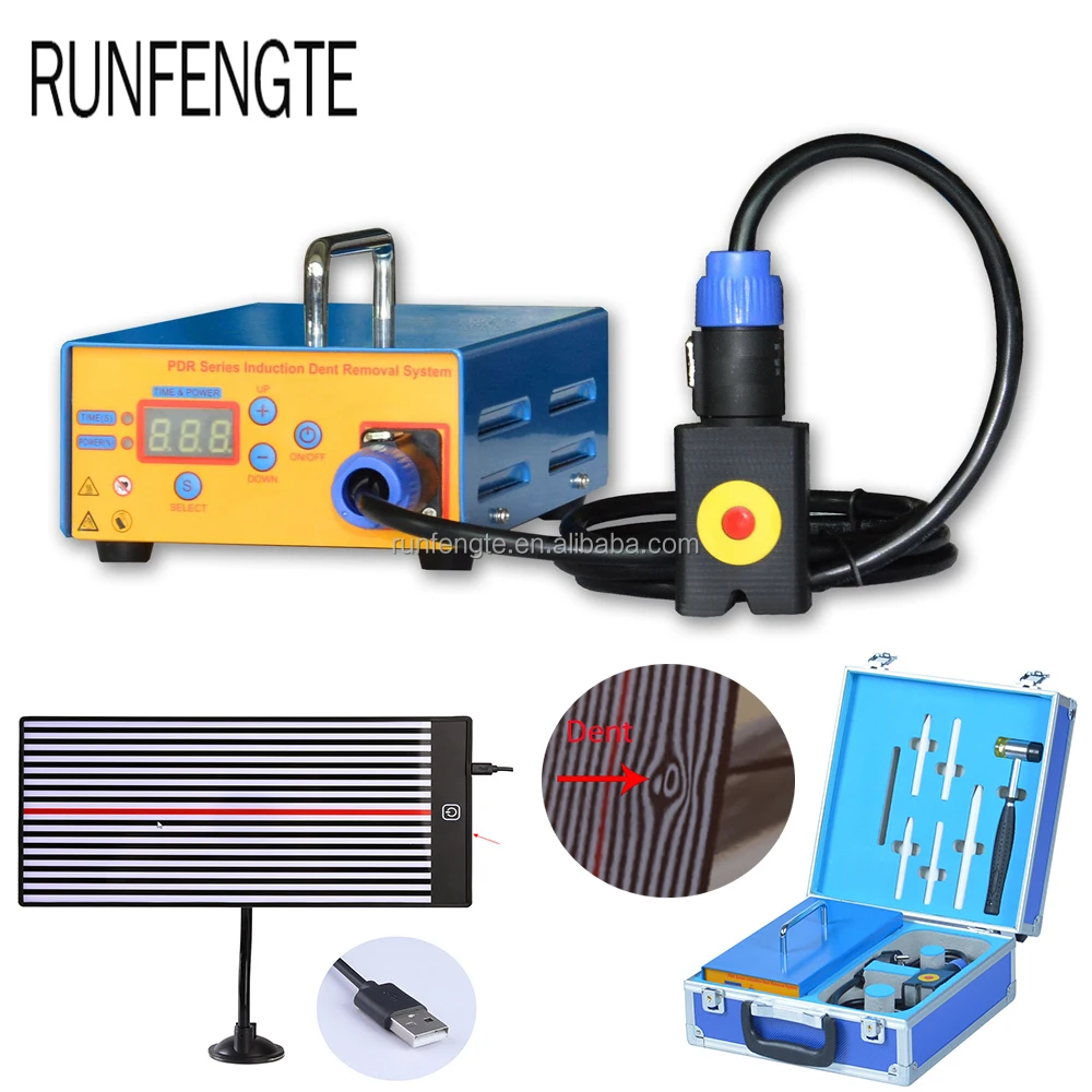 

2023 New Paintles Magnetic Machine 110v/220v Induction Dent Repair Hotbox Hail Dent Damage Removal Repair