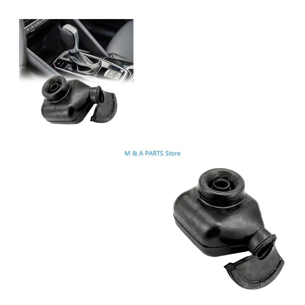 U1JF Black ABS Dust Cover Shifter Transmission Boot For Selected 7700718856 Gear Shifter Boot Interior Replacement