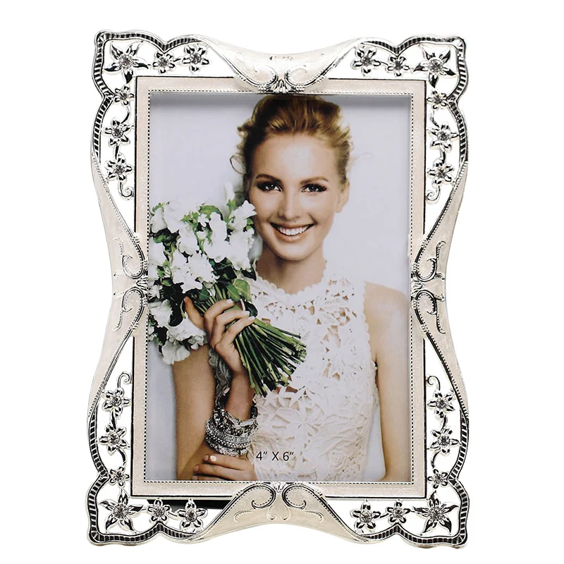 Imagem -05 - Retro Alloy Photo Frame Metal Pingente Sala Quarto Desktop Decor Casamento Retrato de Família 10