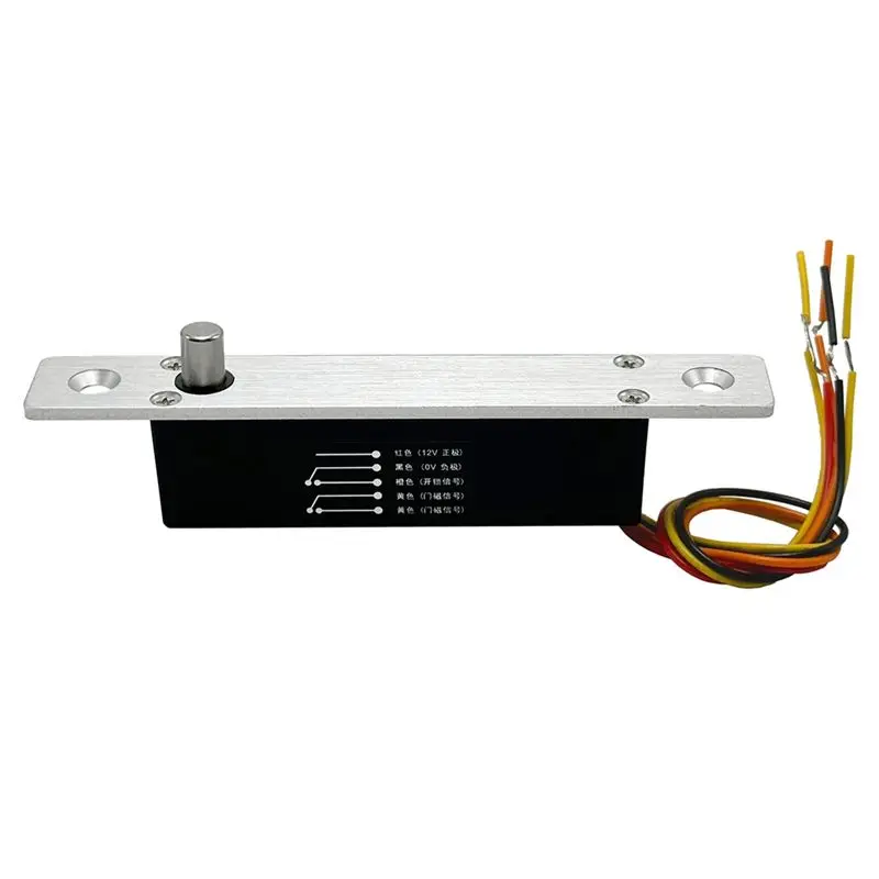 [NEW A09R!】 DC12V Electric Bolt Locks Access Control Electric Lock Mini Electric Lock Electronic Door Lock Status  Normally Clos