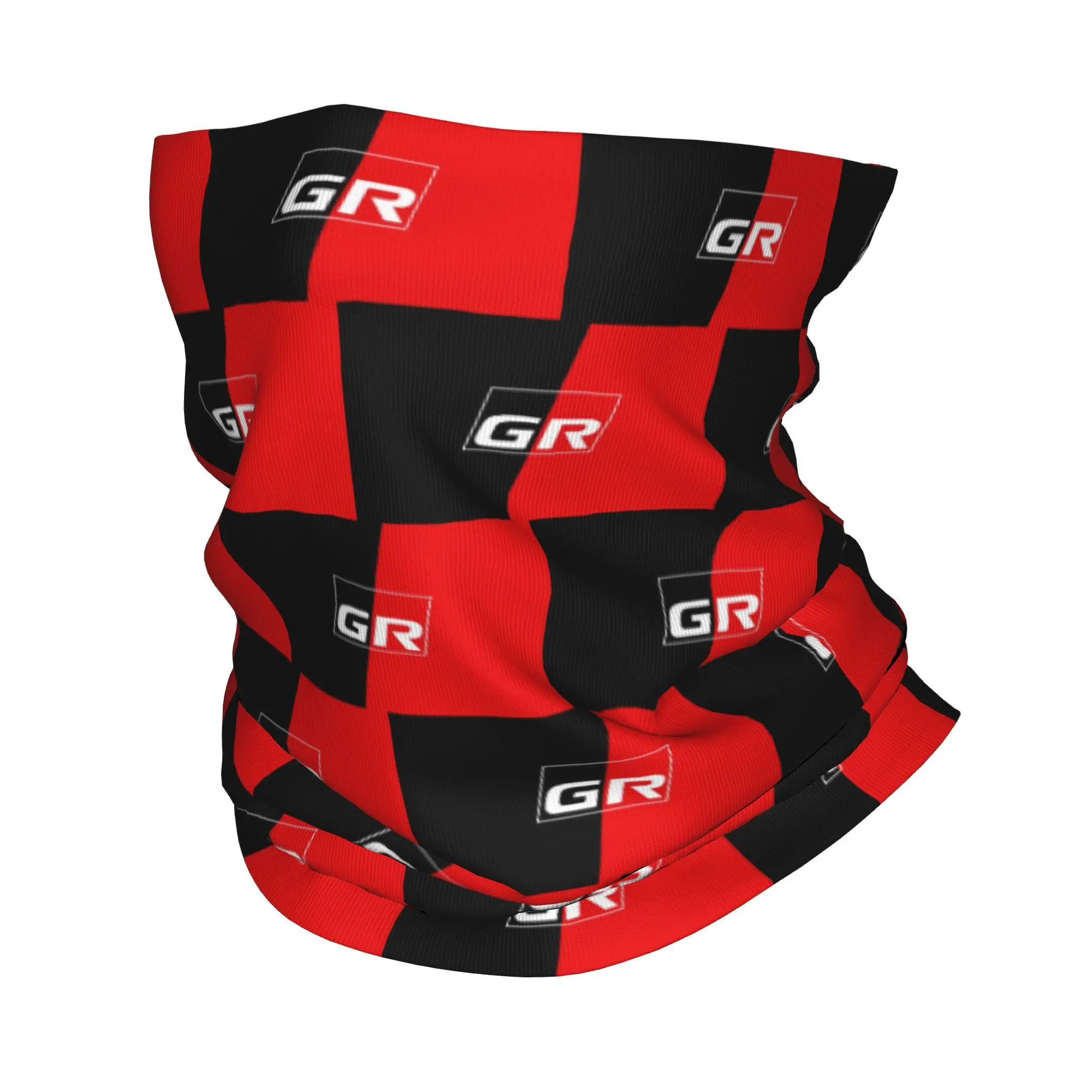 

Custom G-GRS Classical Logo Neck Gaiter Men Women Windproof Winter Sport Bandana Scarf for Hiking