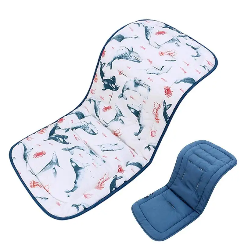 

Toddler Car Seat Cooling Pad Cooling Stroller Liner Pad Pram Seat Cushion Reversible Stroller Cooling Pad For Strollers And High