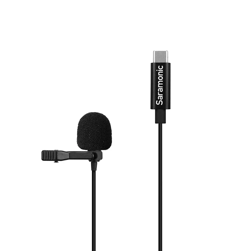 

*LavMicro U3A collar microphone Android mobile phone Typec wired radio microphone recording live broadcast