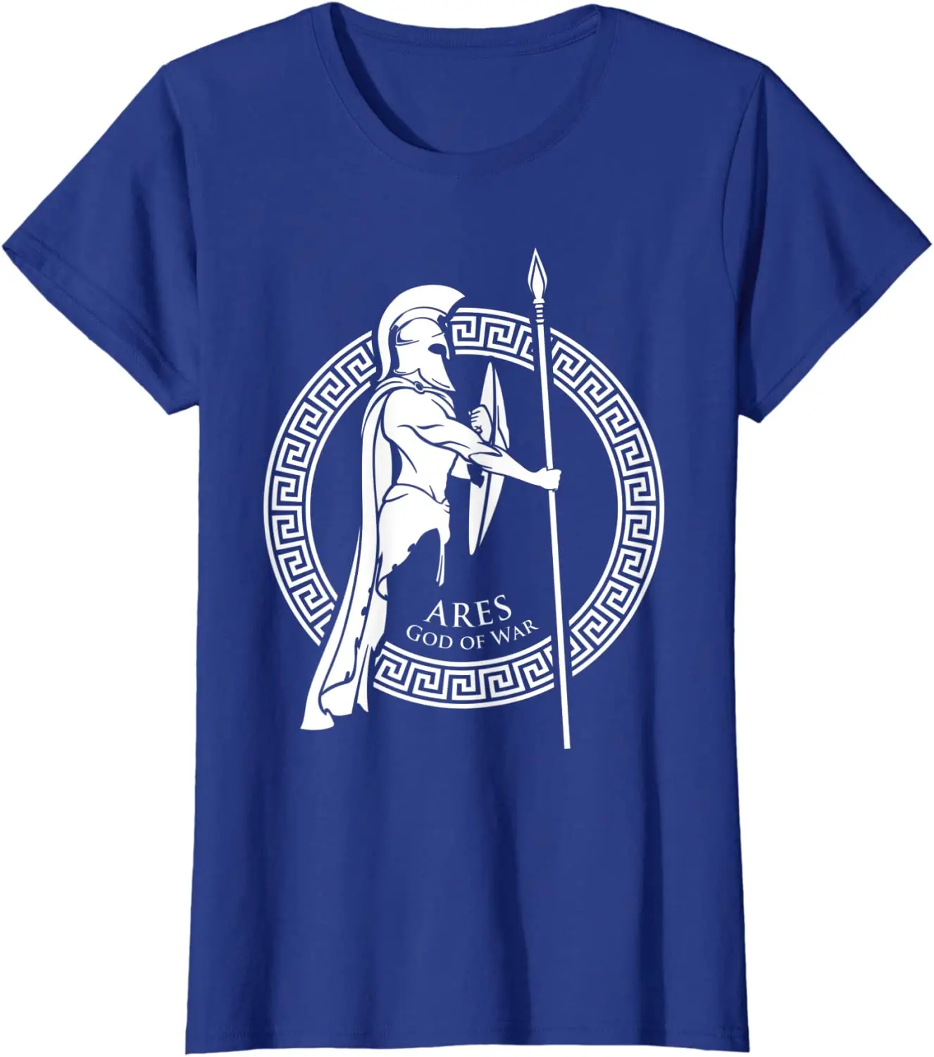 Ancient Greece History Greek Mythology God of War Ares T Shirt. Short Sleeve 100% Cotton Casual T-shirts Loose Top Size S-3XL