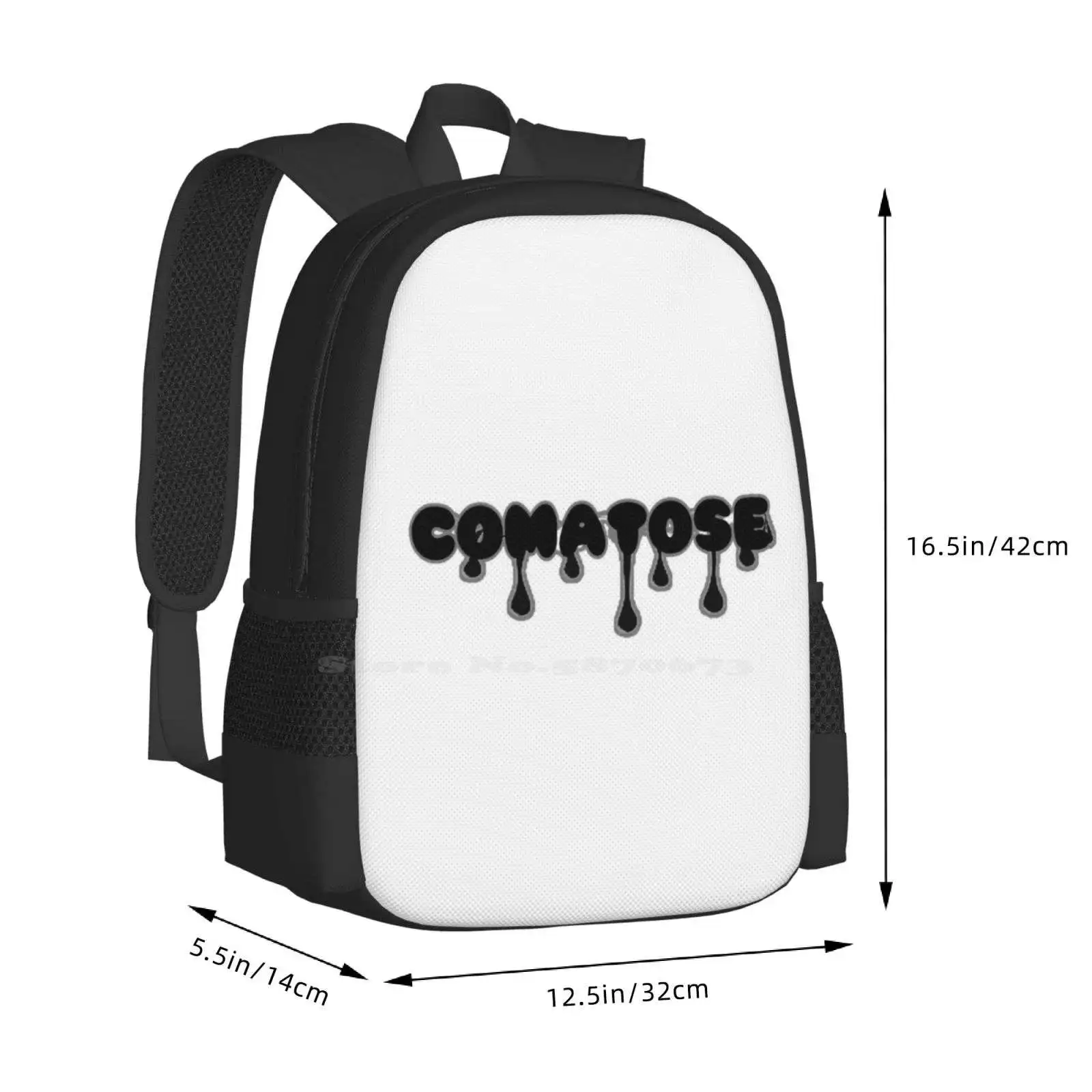 Comatose New Arrivals Unisex Bags Student Bag Backpack Comatose Angels And Demons So What Jadn Sway House Eboy Jaden Hossler