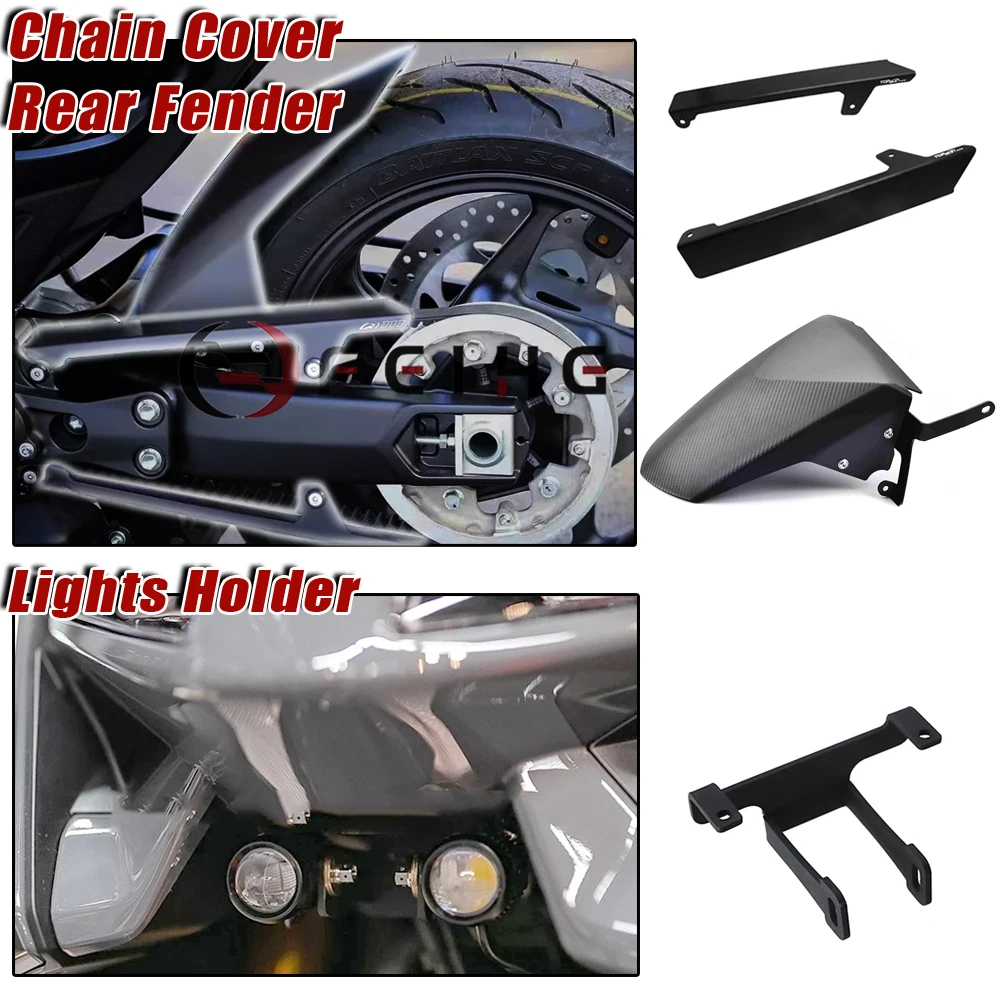 Motorcycle Belt Guard Cover Protector For Yamaha TMAX560 TMAX 560  Chain Decorative Guard tmax560 Front Spotlight Fog  2018-2024