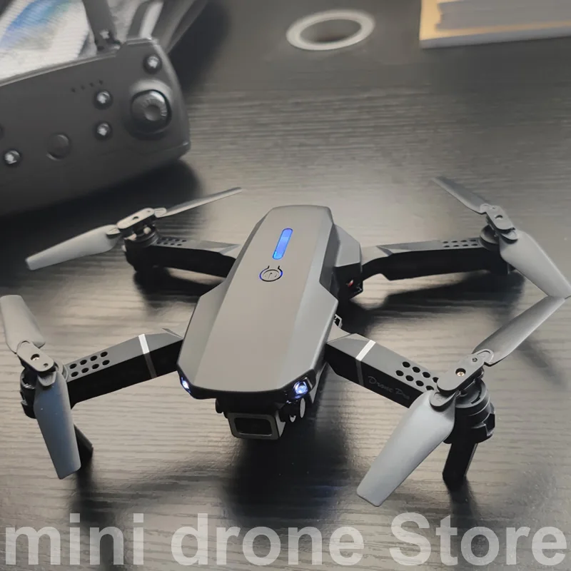 E88/E525 Folding Quadcopter With Camera Mini Drone VR 4K HD Aerial Photography WIFI FPV Rtf RC Helicopters Toy Gifts Free Return