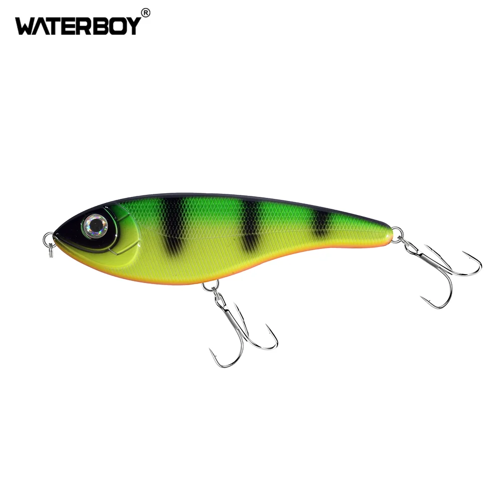 10 cm 27 g 12 cm 33 g Langsam sinkende VIB Neue Jerkbait Angelköder Stille Köder Hechtköder Künstliche Wobbler Pesca Leurre Barsch