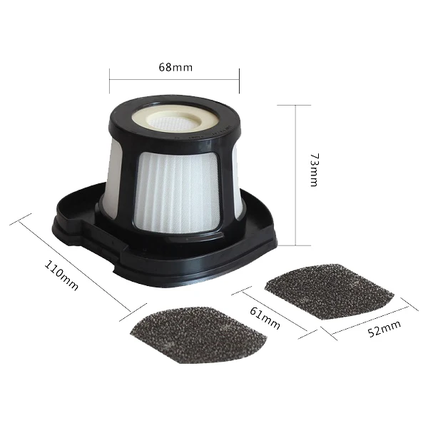 A09G-3 حزمة مرشحات لبيسيل 2390 2390A 2389 الحيوانات الأليفة ممحاة الشعر اللاسلكي الحيوانات الأليفة اليد المكانس جزء 614212 1614203 1614204