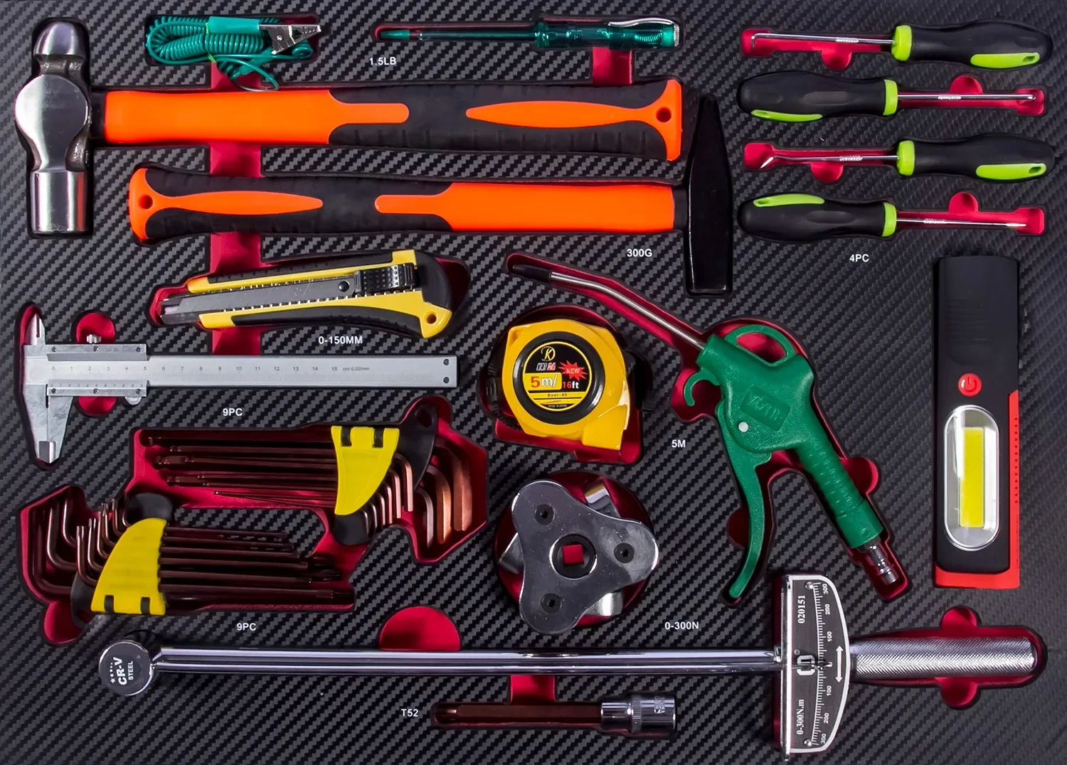 404 Pcs Professional Hand Tools Set Cr-V Material for Auto Repair Flexible Combinations Factory Quotation Herramientas