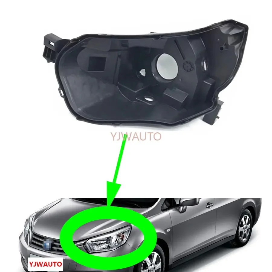 

For DFAC Dongfeng Venucia D50 R50 2012~2016 Headlamp House Car Headlight Base Replacement Rear Front Lamp Holder Back Support