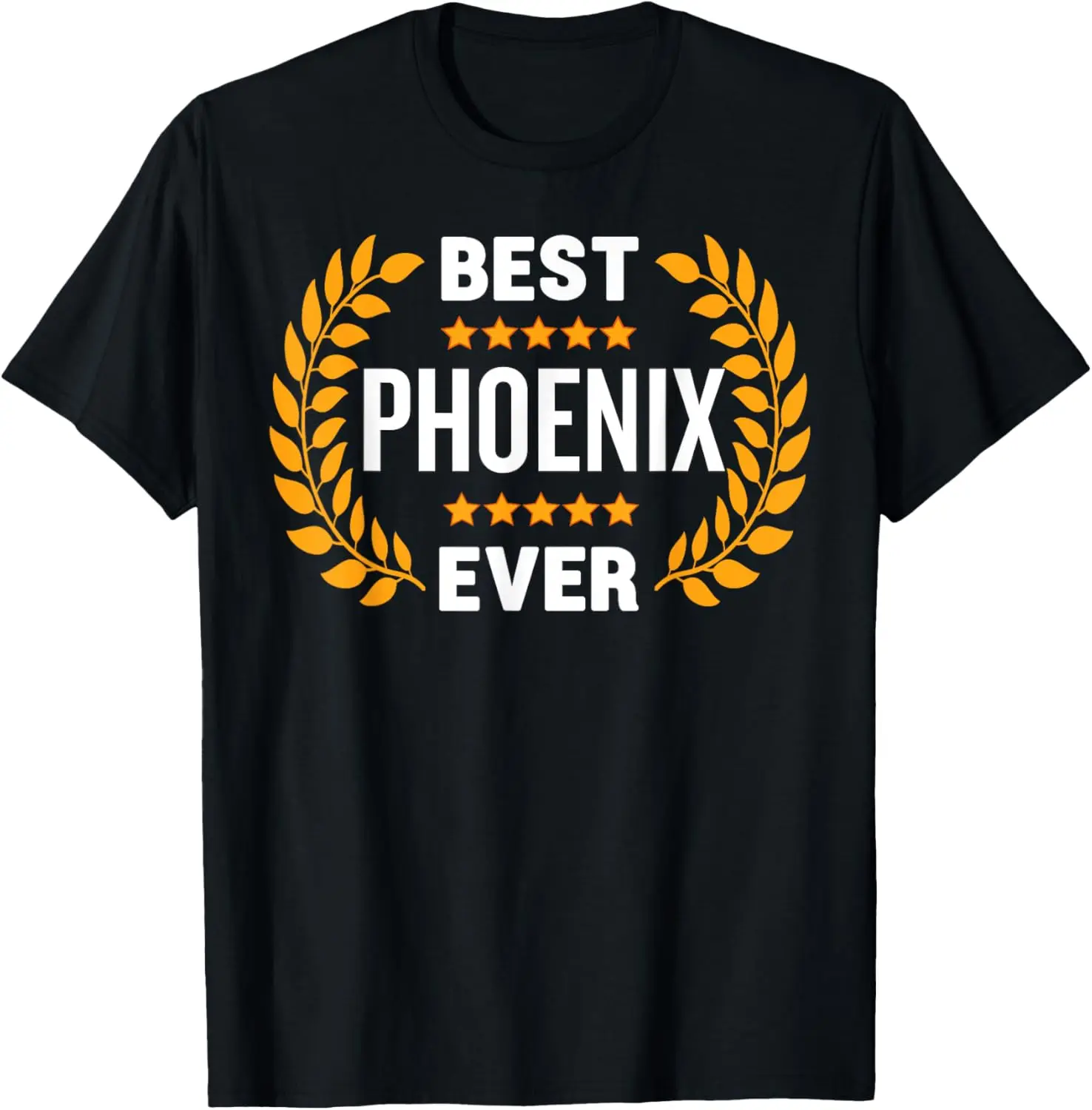 

Лучшая футболка Phoenix Ever с именем Phoenix с пятью звездами