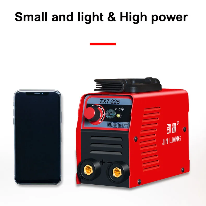 Portable High Power Mini Welder MMA Arc IGBT Inverter 225/250A Esab Ac Dc Copper Wire Small Electric Welding Machine for Weld