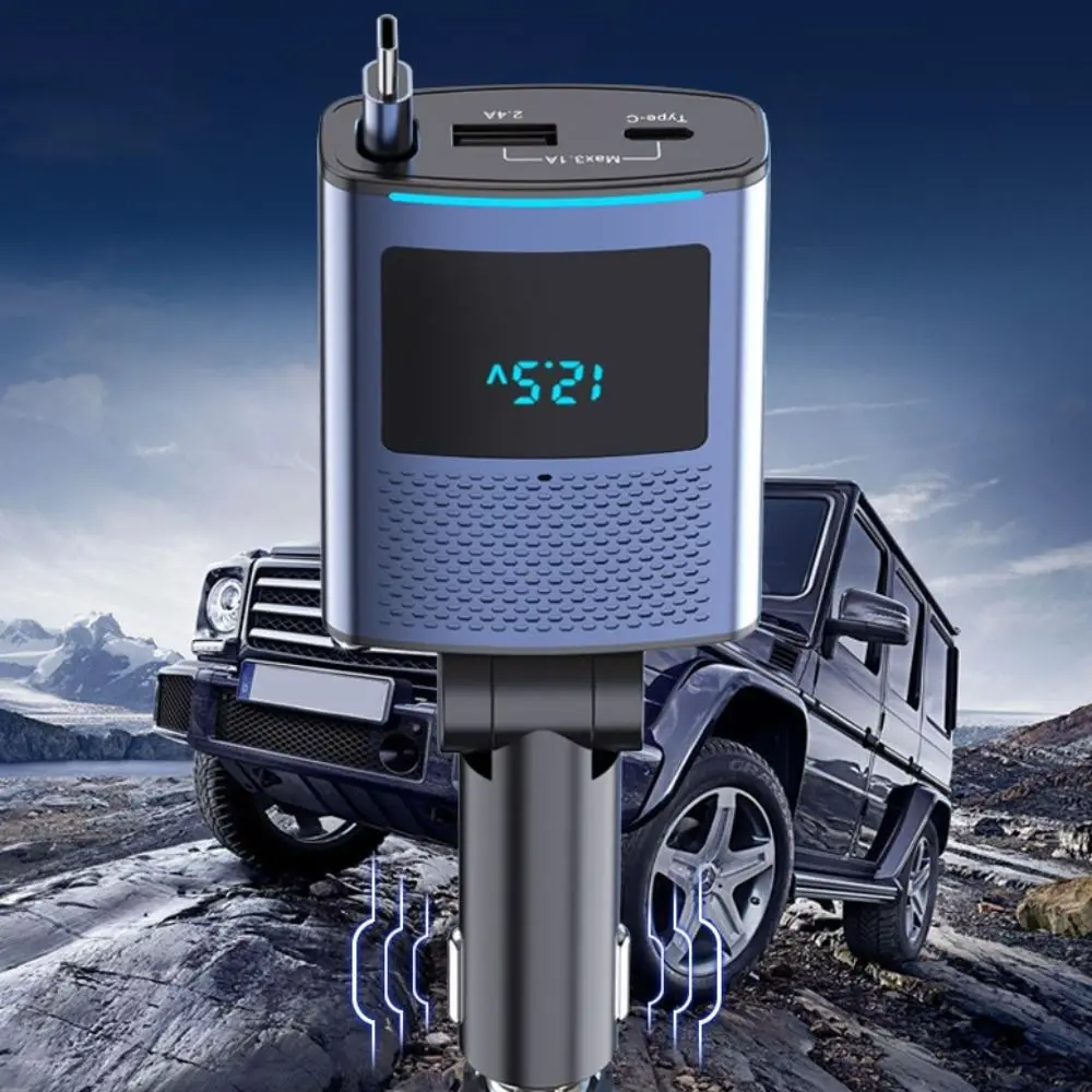 

Universal LED Display Car Phone Charger PD65W SC09 Mini Car Charger USB Adapter Fast Charging Truck