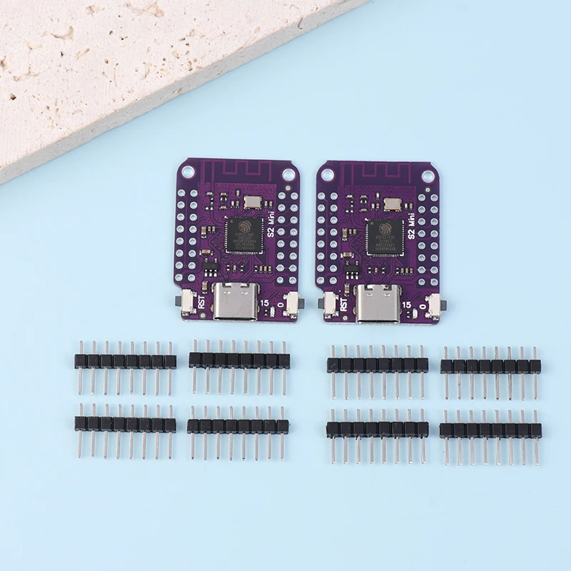 ESP32 S2 Mini V1.0.0 WiFi Development Board Based ESP32-S2FN4R2 4MB Flash 2MB PSRAM Type-C USB Connect ESP32-S2 Mini Module