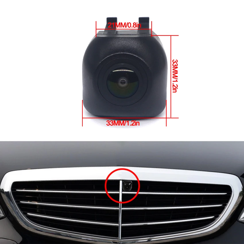 HD Car Front View Parking Special Camera For Mercedes Benz E Class W212 V212 S212 2012～2015 Waterproof Night Vision High Quality