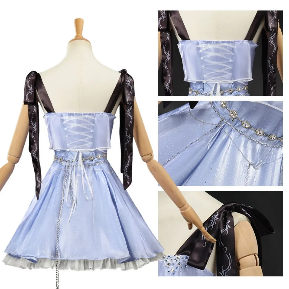 Love and Deepspace Hunter Lady Cosplay Costume Sling Dress Full Set Game Outfit Uniform for Comic Con Role Play view 4