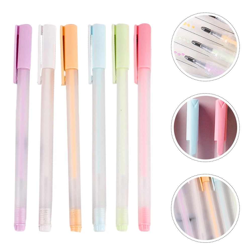 6Pcs Portable Quick Drying Glue Pens Multi-Use Dot Dispensing for Scrapbook DIY Art Craft Accessories Glue Pens