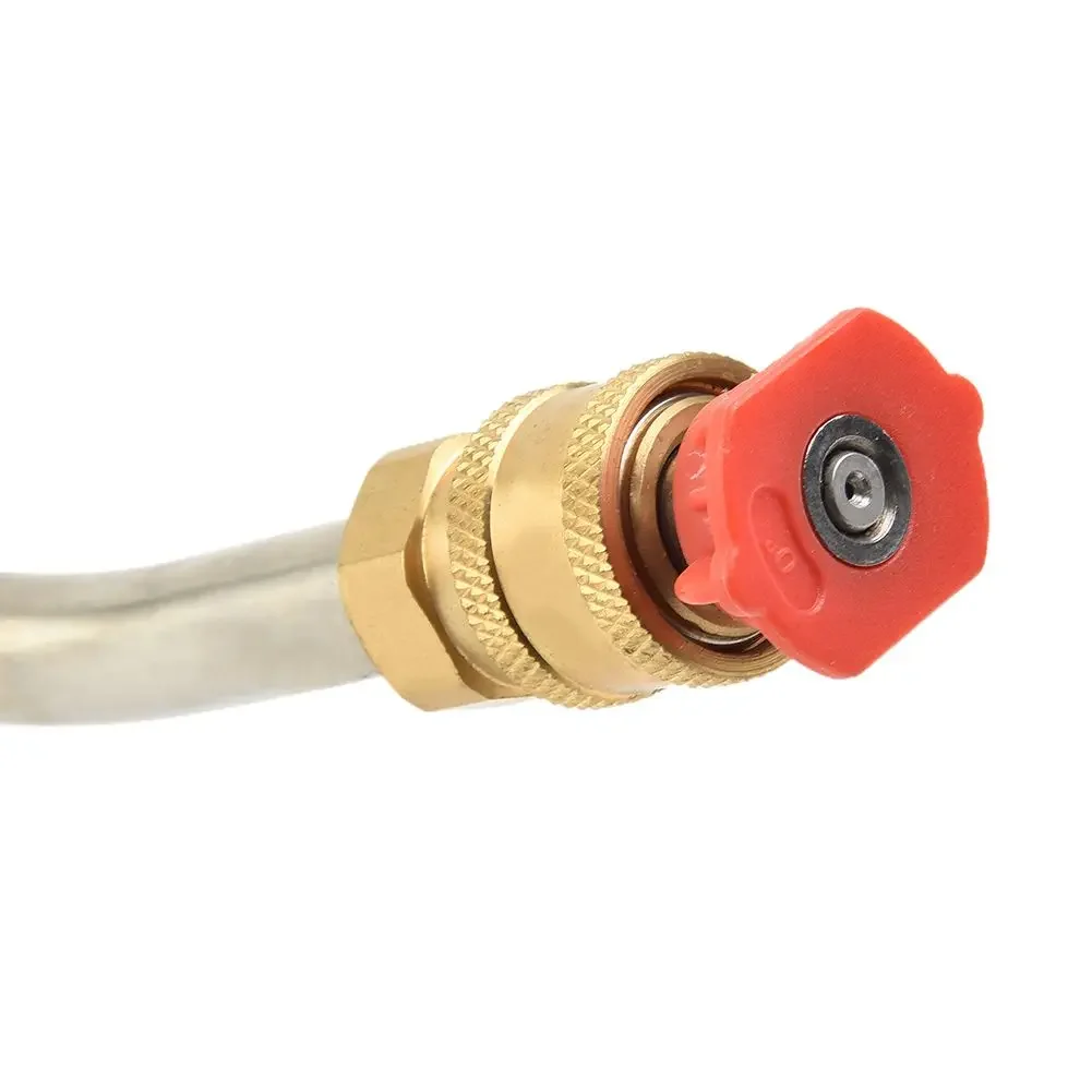 5 Different Spray Patterns Pressure Washer Extension Wand Corner Crevices Stainless Steel With Nozzle Holder Wood Crevices