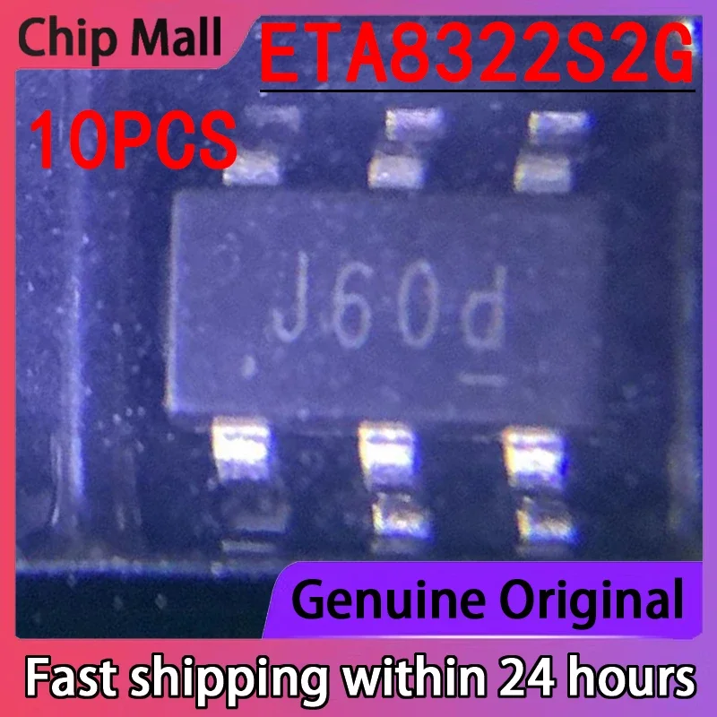 

10PCS New ETA8322S2G Package SOT23-6 Power Chip IC Original Stock