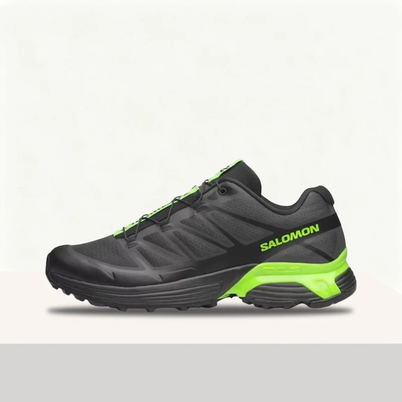 

Salomon XT-Pathway 2: Breathable, Trendy, Versatile, and Stylish Retro Trail Running Shoes (Unisex) - Black and Green 478607