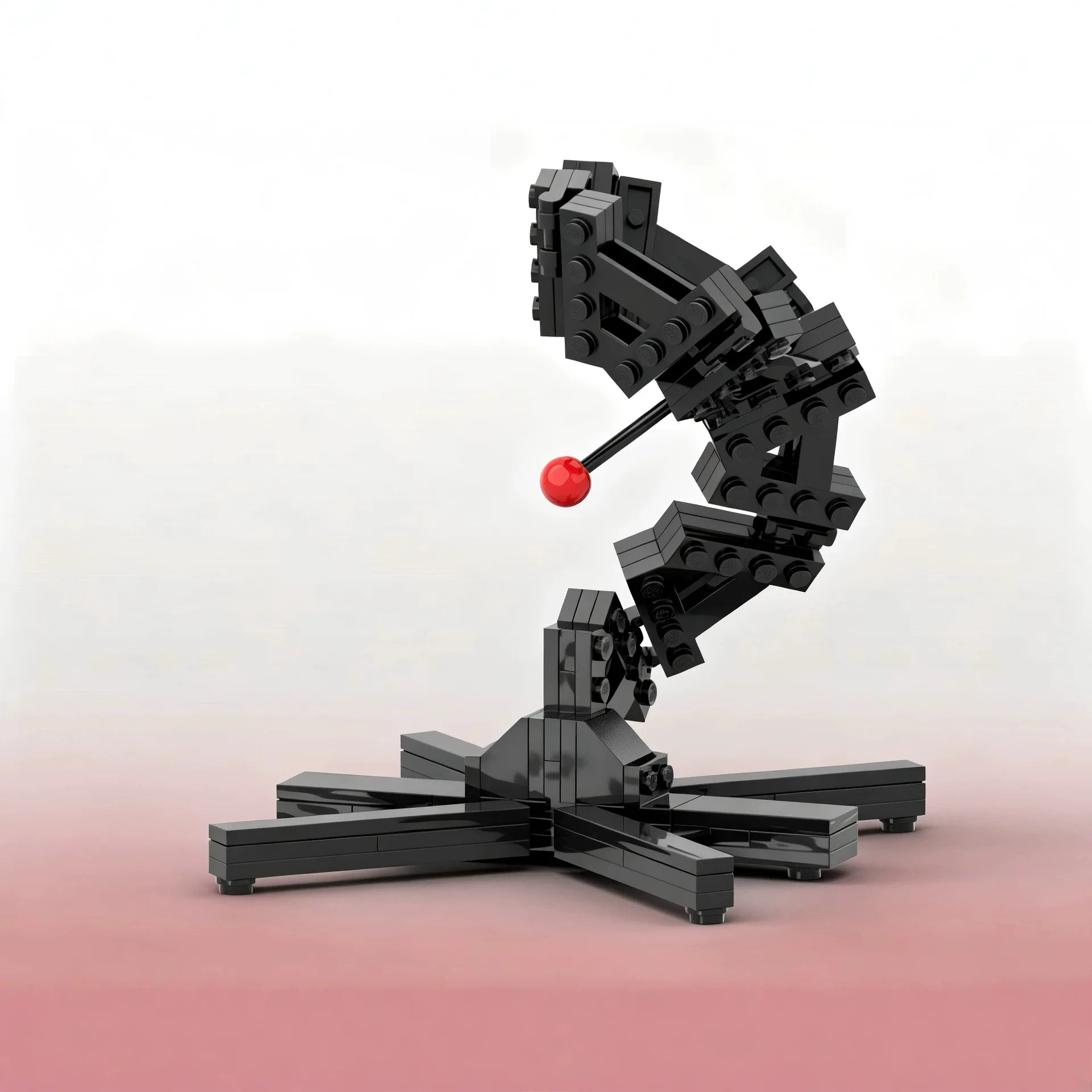 Laws of Physics Balancing Ball Circular Mechanical Series Building Blocks Perpetual Rolling Track MOC Assemble Model Toys