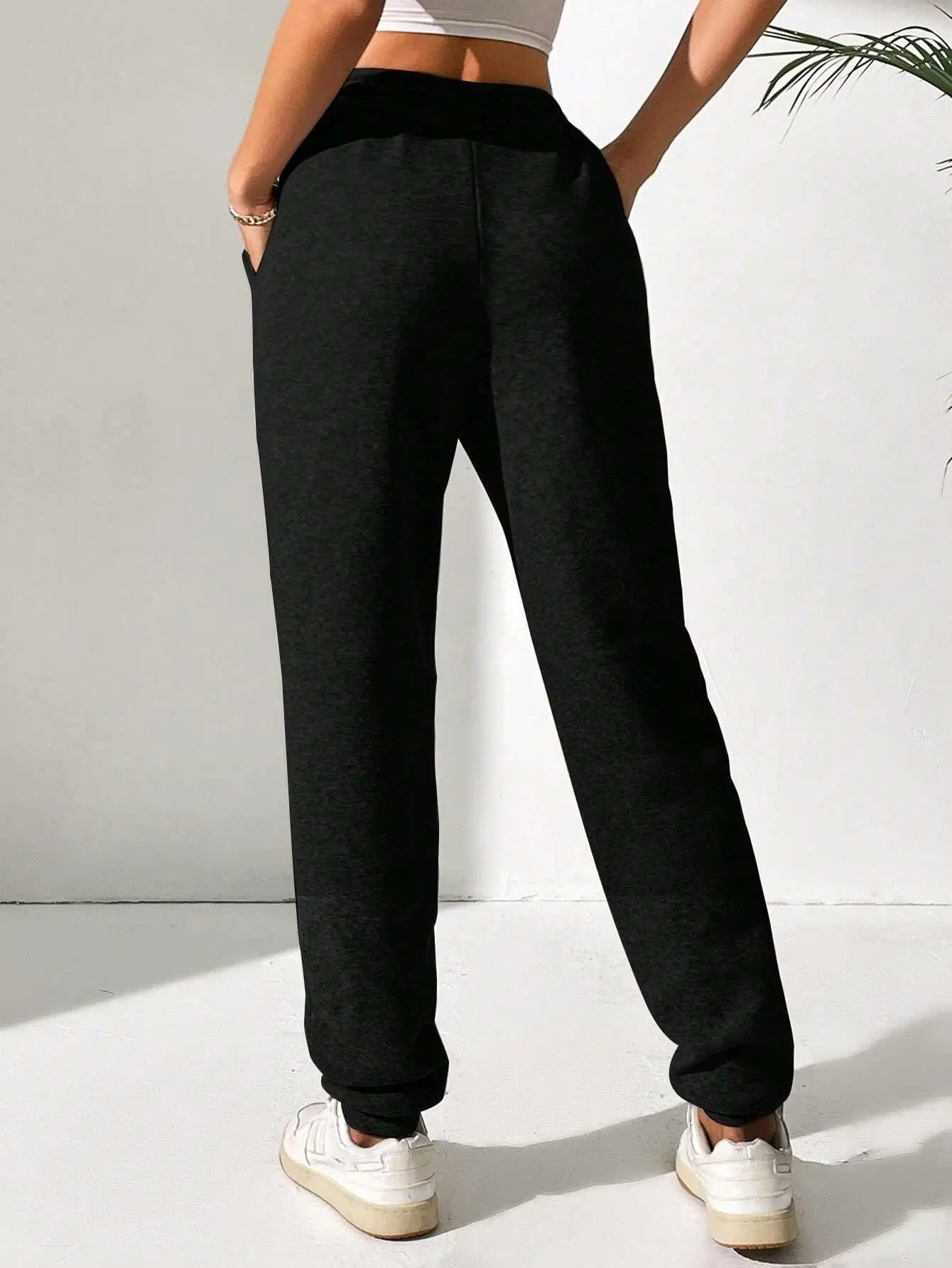 Women Solid Sweatpants Autumn And Winter New In Clothing Casual Trousers Sport Jogging Tracksuits Harajuku Street Female Pants