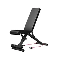 Dumbbell Bench Home Fitness Equipment Foldable Multifunctional Sit-up Board Fitness Chair Bench Press Bench Abdominal Muscle XB