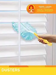 4 Packs(40pcs)3 Packs(30pcs)2 Packs(20pcs)1 Pack(10pcs) Disposable Duster Refills, Electrostatic Duster Heads Replacement