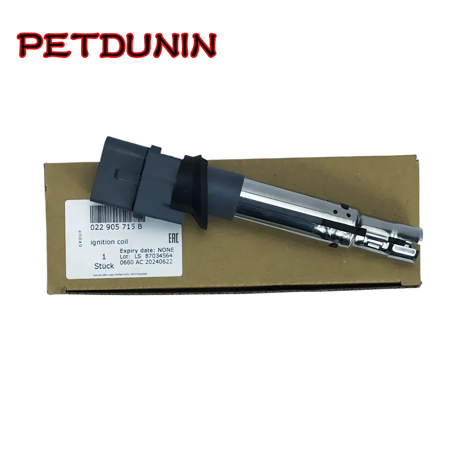 022905715B Ignition coil for Volkswagen Golf R32 Touareg Phaeton T5 EOS Audi A3 TT 3.2 22905715B 022 905 715 B