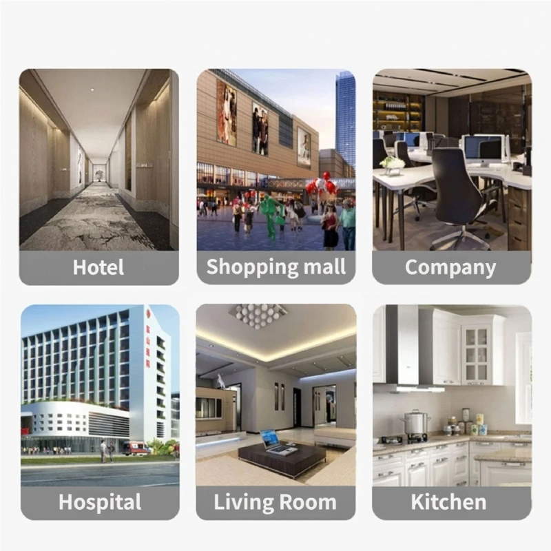 Wireless Gas Leak Sensors For Indoor Use Automatic Fault Diagnosis Memory Recall Feature Home Safety Equipment 