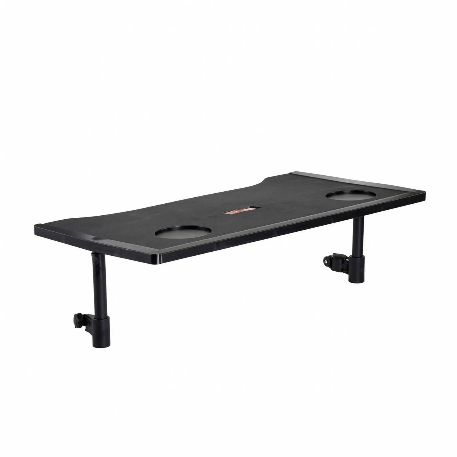 Adjustable Dining Tray Table with Two Cup Slots Foldable Lap Board for Senior Comfort Care