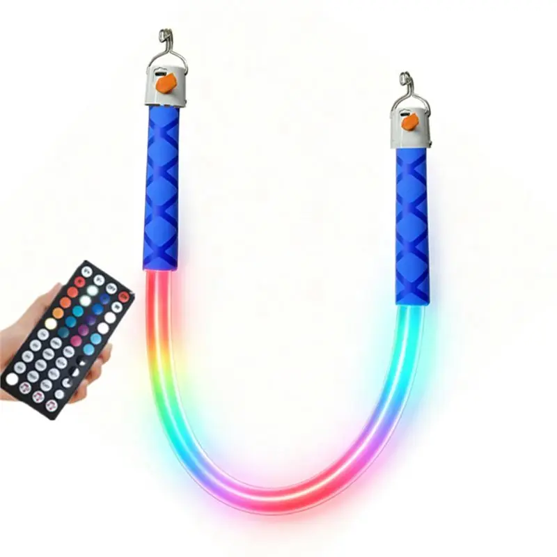 WCS-RGB LED Tube Dual Battery Running Light For Camping, Photography, Fill Light 1M